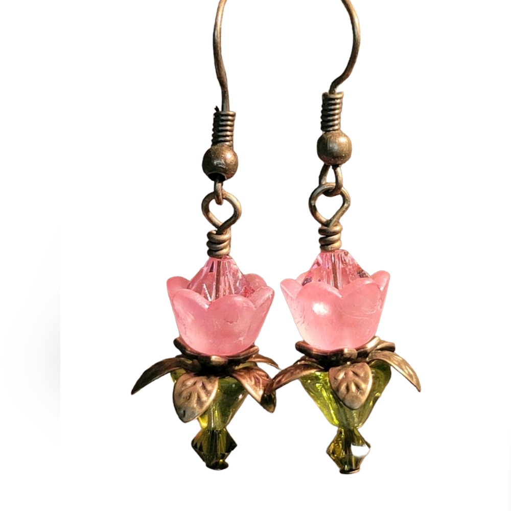 Vintage Flower earring